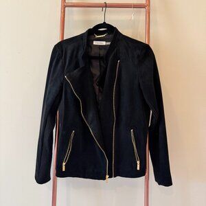 Calvin Klein Faux Suede Coat